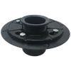 Shower drain base with adjustble ring-ABS
