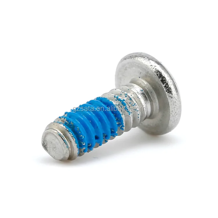 SS304 Cross Recessed Pan Head Machine Screws with Nylon Patch M1.6 M2 M2.5 M3 M3.5 M4 M5 M6 M8 M10