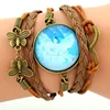 New Style Vintage Jewel Multilayer Handmade Weaving Bracelet