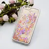 New Printing Pattern Soft TPU Glitter Liquid Quicksand Phone Case For HTC Desire 626 With Electroplating