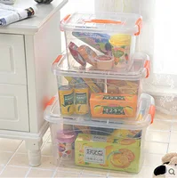 

Chinese supplier high quality plastic household transparent plastic storage box