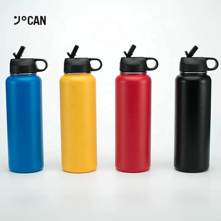 

custom 18oz 32oz 40oz double wall vacuum flask insulated stainless steel sport water bottle, Customized, any colors are available by pantone code