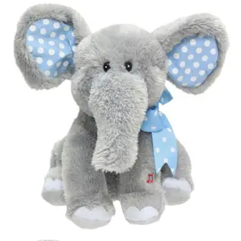 musical elephant stuffed animal