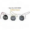 New Design Small Reflective Pendant Safeguard Keychain with custom Expression