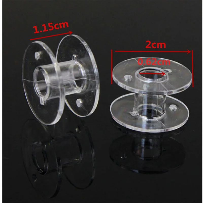
Clear Plastic 25 Bobbins Sewing Machine Spools With Thread Storage Case Box For Home Sewing Accessories Needlework Tools 