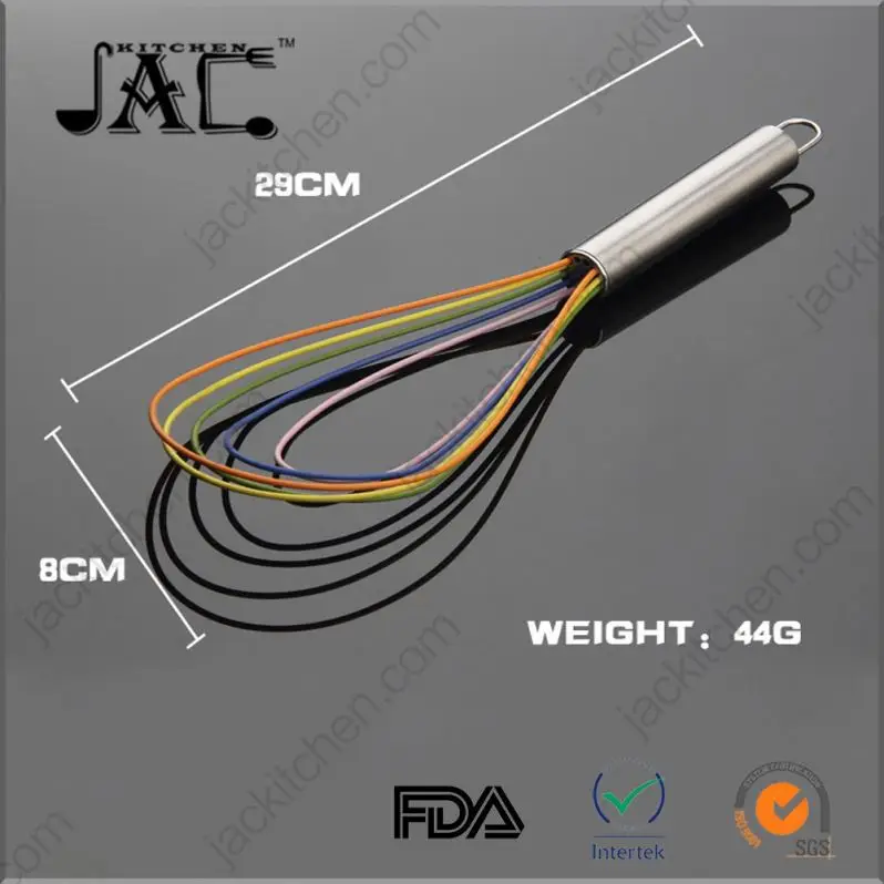 Gadgets Stainless Steel Silicone Whisk