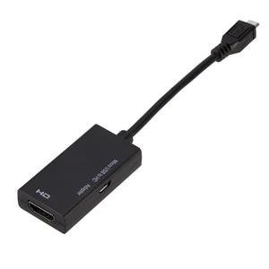 Micro USB Slim Port to HDMI HDTV Cable Adapter