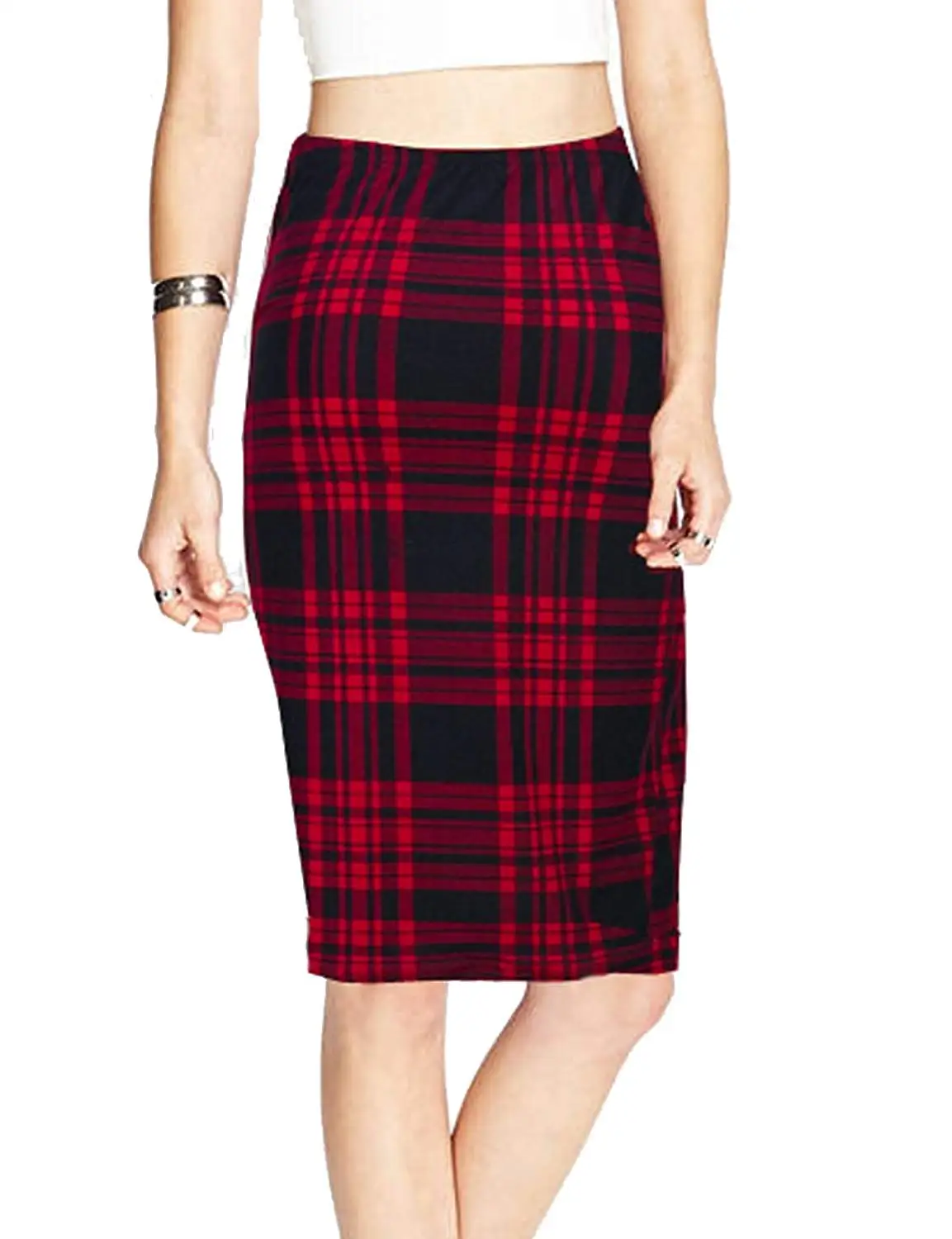 Uniqlo skirt Midi Tartan