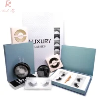 

Luxury mink eyelash provides custom packaging