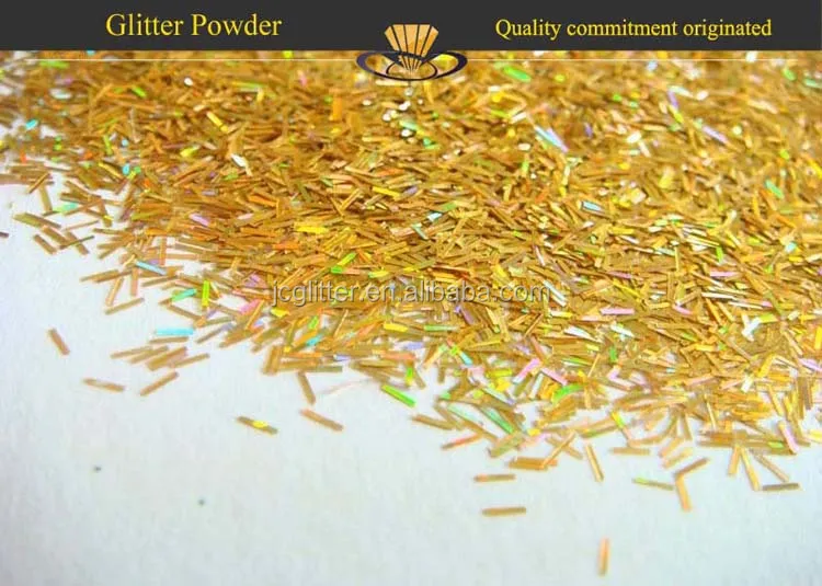 holo gold glitter strip