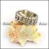 Latest Design Silver Engraved BUDDHATO BUDDHA Cycle Block Chain Ring