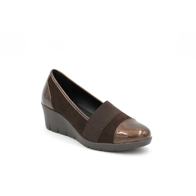 

Hot sale italian leather latest high heels shoes new design high grade wedge heels women dress shoes, Follow the picture or customized