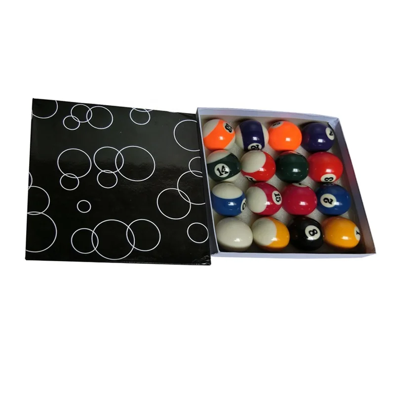 

professional red dots billiard table training cue ball spot billiard ball set, Difference color