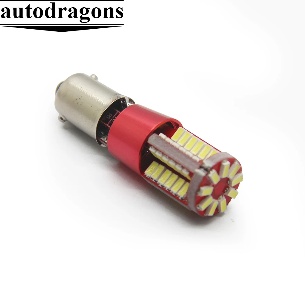 White Canbus no error 57 x 4014smd H6W BAx9s LED For Parking Lamp