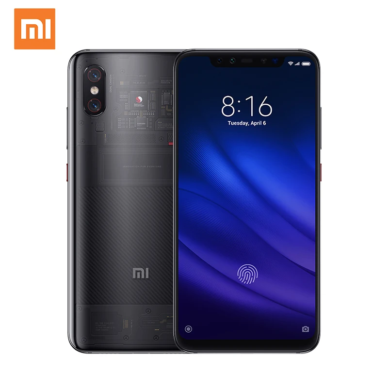 

International version Xiaomi Mi 8 Pro 6.21 Inch 845 8GB 128GB Fingerprint Smartphone Snapdragon MI 8 Pro