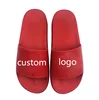 2019 Hot Sale Custom Logo Men Slide Sandals Pvc Women Slide Slipper New Fashion Custom Logo slide sandal