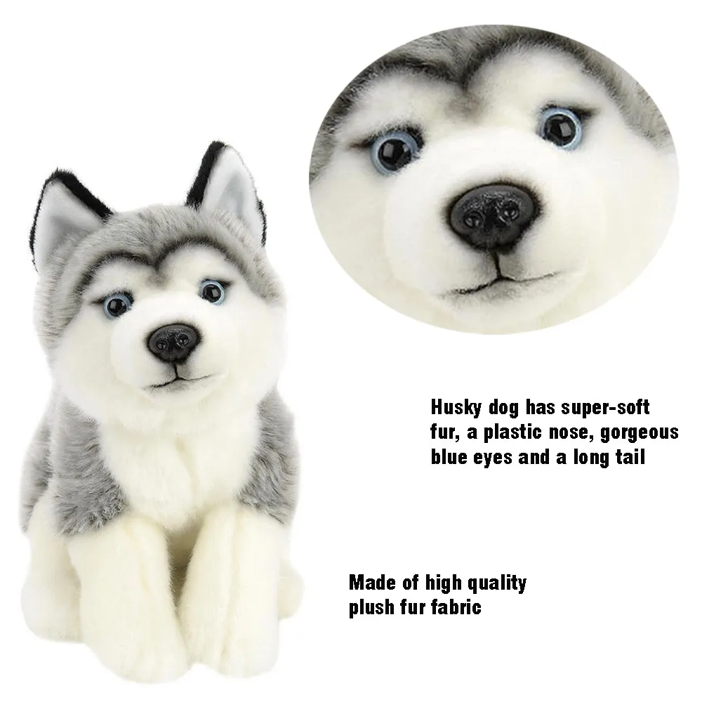 New Products Custom Plush Interactive Husky Dog Toy Buy Husky Plush