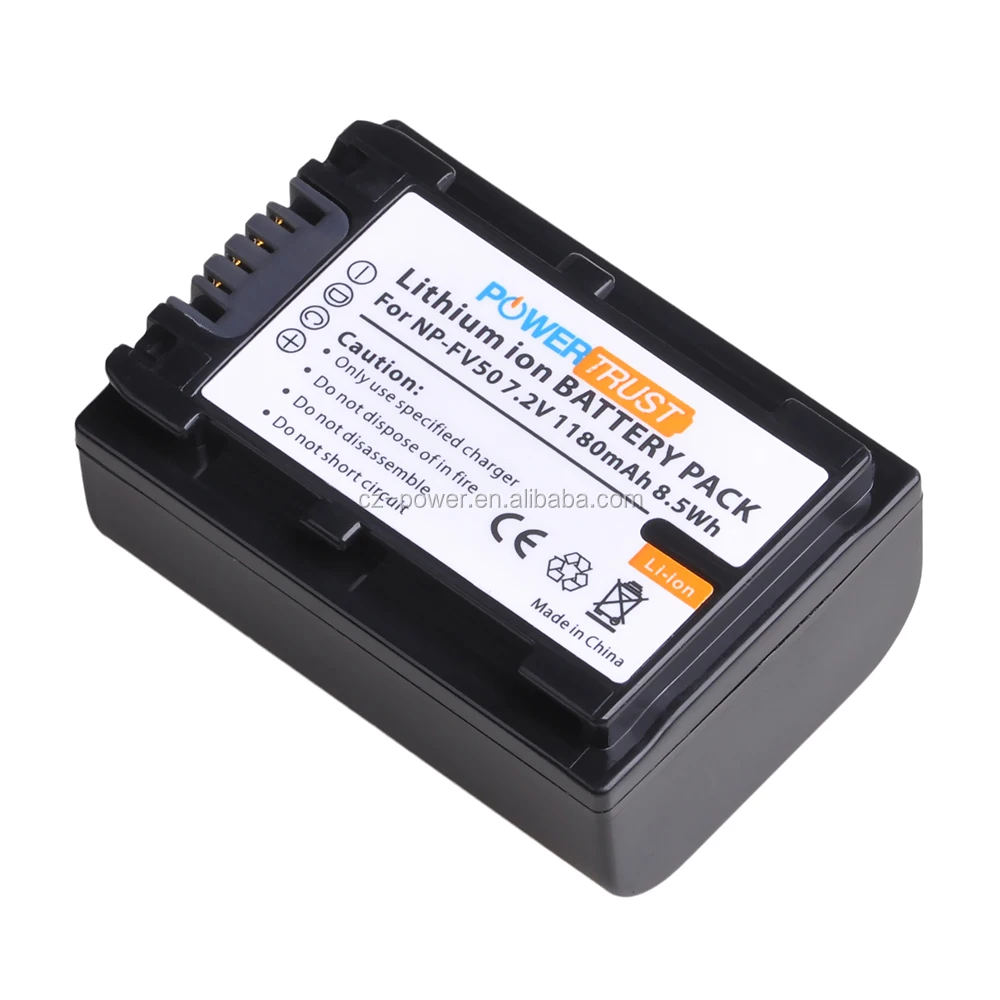Batería de repuesto con Data chip para Sony handycam hdr-cx250e np-fv50