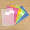 Clear paper file bag Thicker document folder with a card pocket