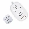 2019 newest smart wifi power strip plug furniture power distribution units multi tap