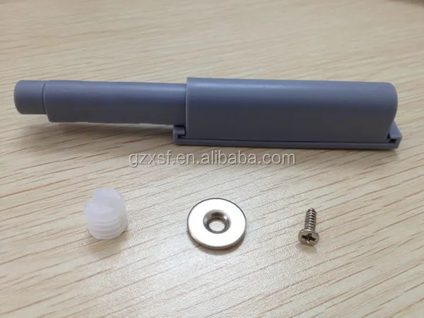 De Acero Y Plástico De Mini-registro De Empuje Para Abrir El Pestillo