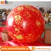 Hot sale air balloon type inflatable balloon planets printing