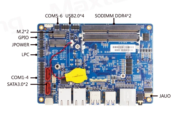 Intel Core I3-7100u 3.5 Inch Mainboard With Support Linux 4k Decode For