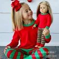 Baby Boys Girls Christmas Pajamas Kids Long Sleeve Xmas PJS Cotton Pajamas Children Clothing Set Pajama