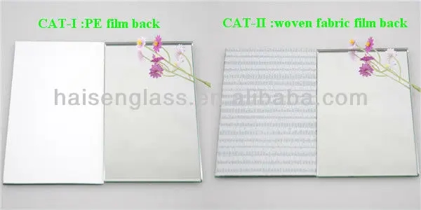 safety PE woven film back