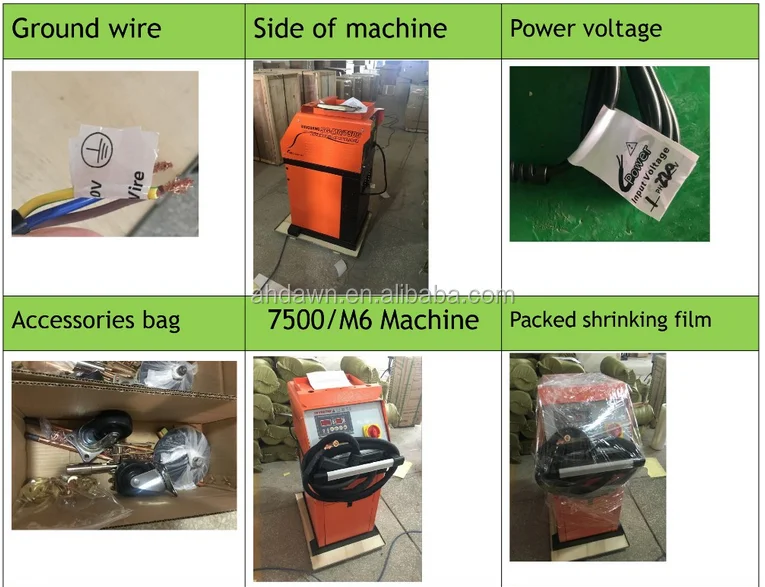 MIG gas welding machine used in car body repair equipment