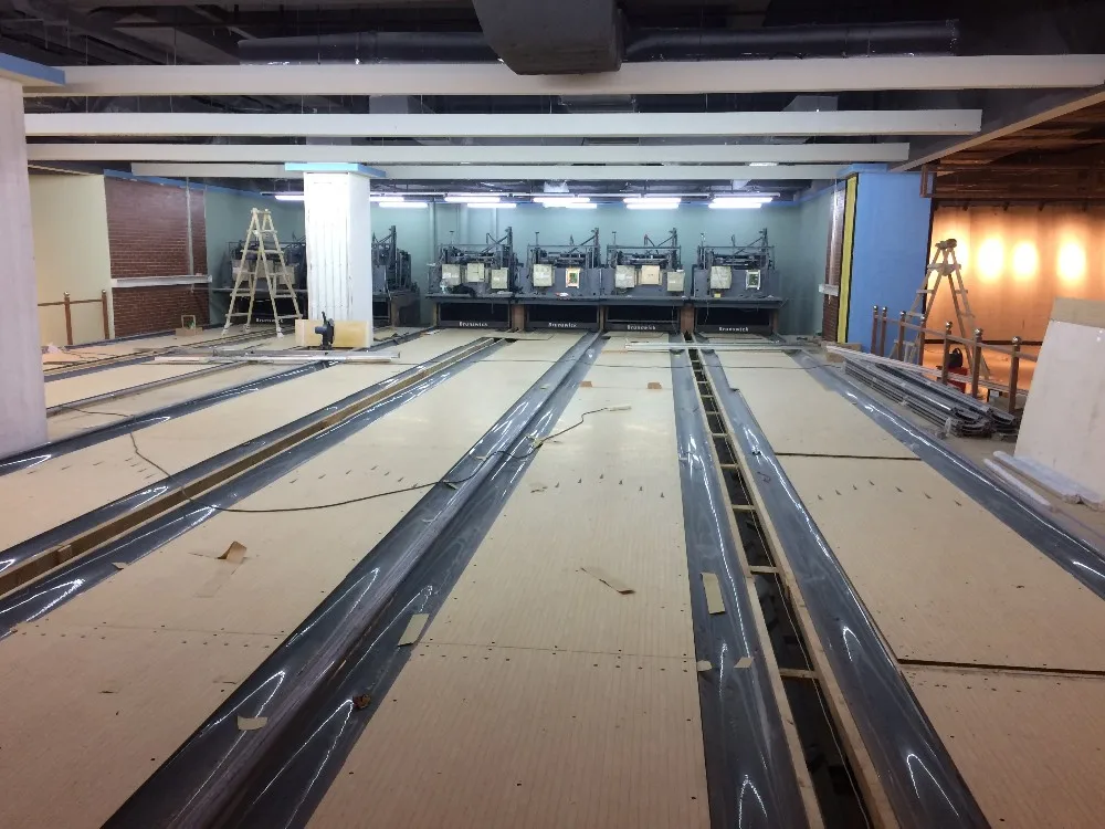 Used Bowling Alley Lane Brunswick Bowling Lane Used Synthetic Bowling