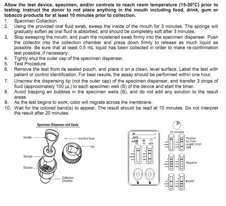 DOA testing procedure