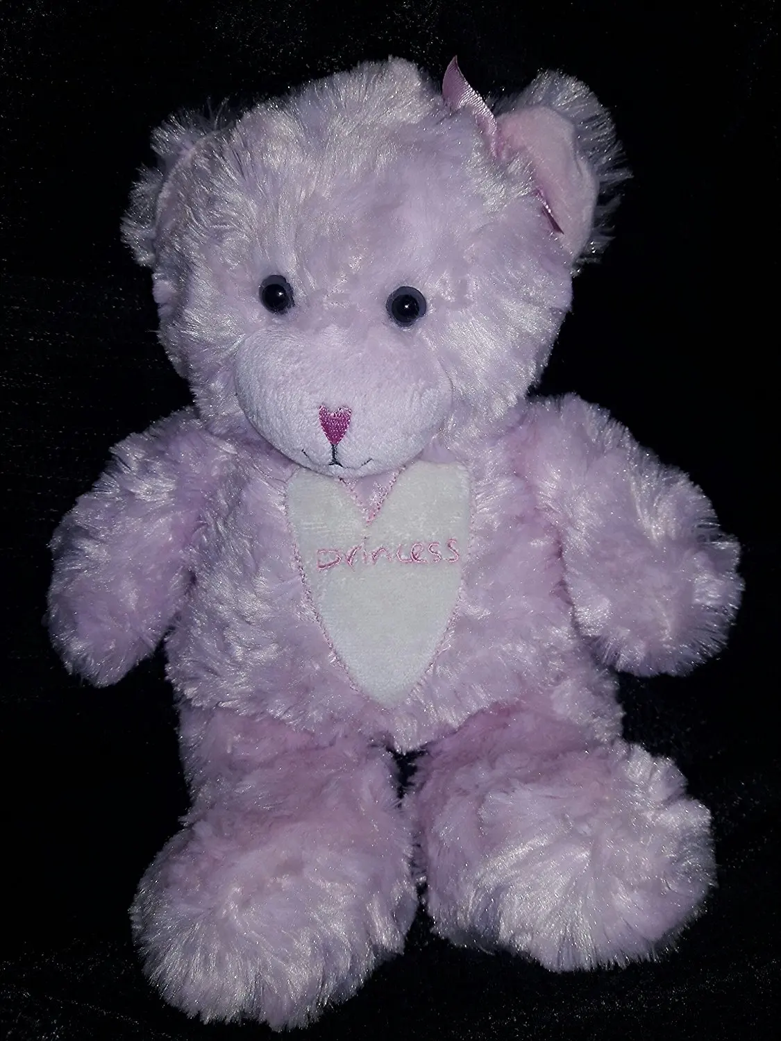 pink princess teddy bear