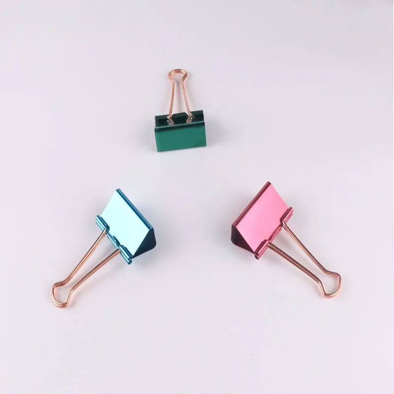 how are binder clips made