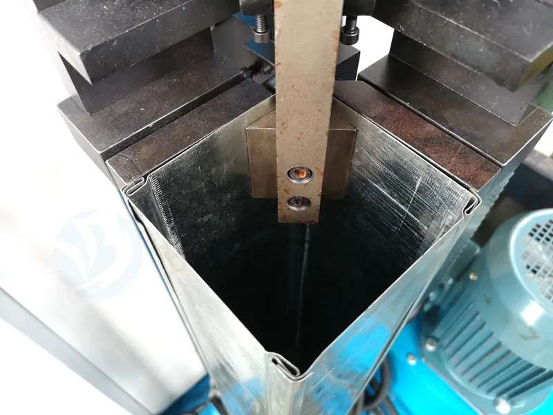 Pneumatic Pittsburgh Lock Seaming Machine Hvac Sheet Metal Square Duct ...