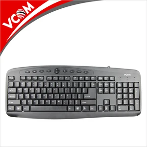 Wired PS 2 USB Standard Multimedia Keyboard Computers