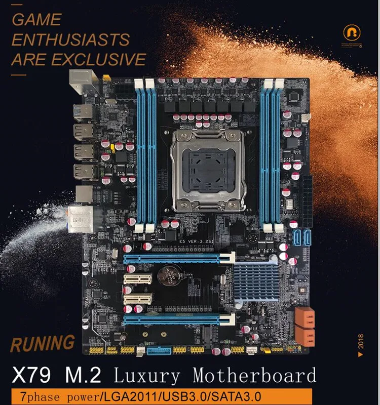 

newest x79 ECC&Non-ECC&REG ram supported motherboard lga2011 core I7, N/a