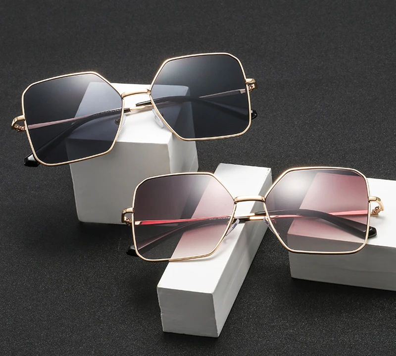 2019 Cool Polygonal Sunglasses For Men Women Square Glasses