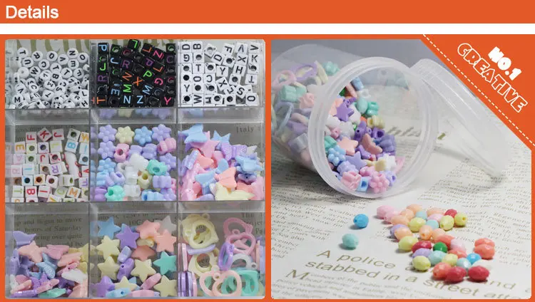 Beautiful Arcylic decorative beads