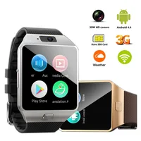 

2019 Cheap bluetooth QW09 512MB/4GB 3g smartwatch wifi smart watch for android with camera pedomete0r SIM Card PK DZ09 GT08