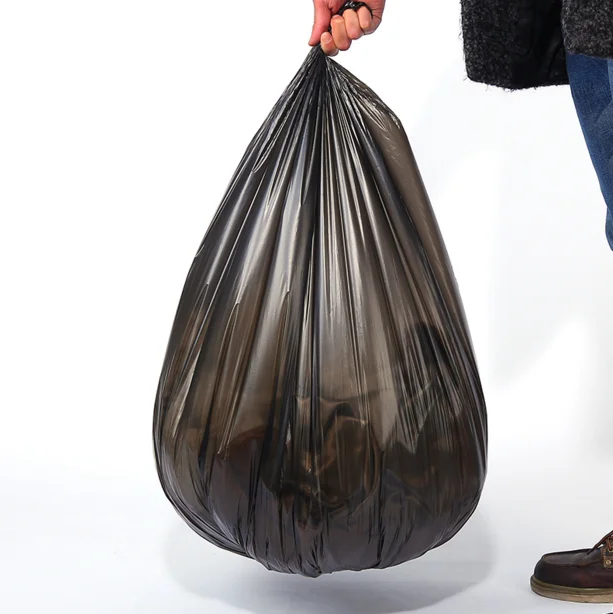black garbage bags sizes