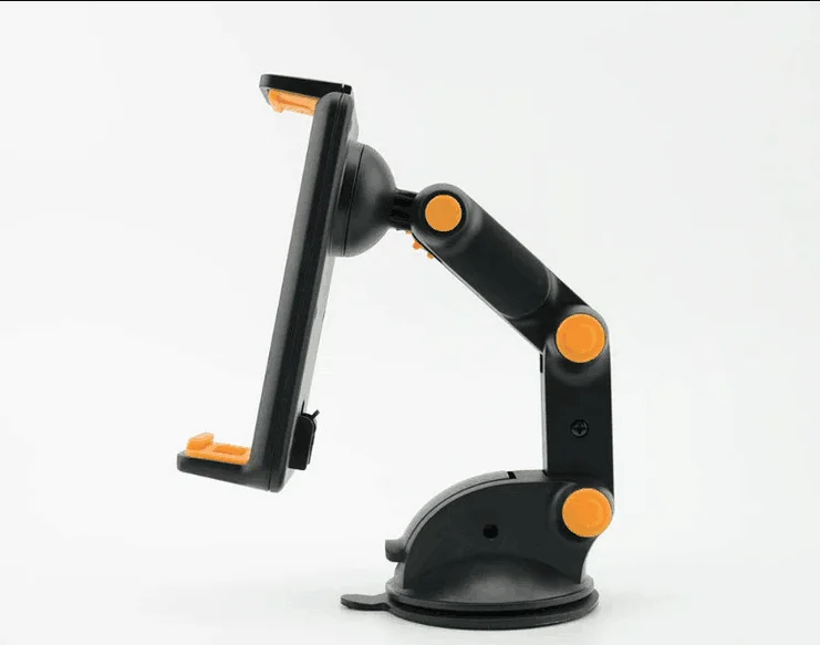 

360 Rotating Windshield Dashboard Suction Car Phone holder Phone GPS Tablet pc holder, Yellow