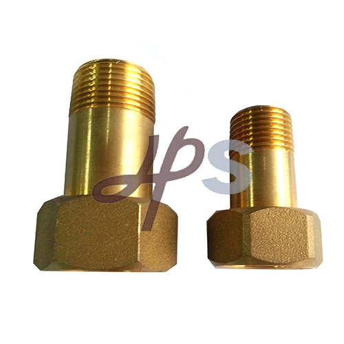 
Hot forged brass water meter coupling and lead free material AWWA meter coupling 