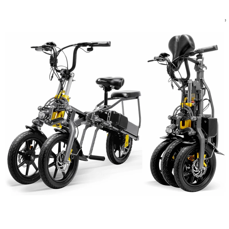 folding bikes with big wheels