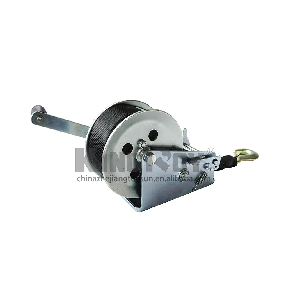 High Quality Manual Portable Towing Winch 2500 Lbs Boat Hand Winch With