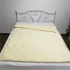 Hot Amazon Super soft 2pcs set Flannel Fleece cover 100% Cotton grey color sensory weighted blanket 15lbs 20lbs 25lbs 5lbs