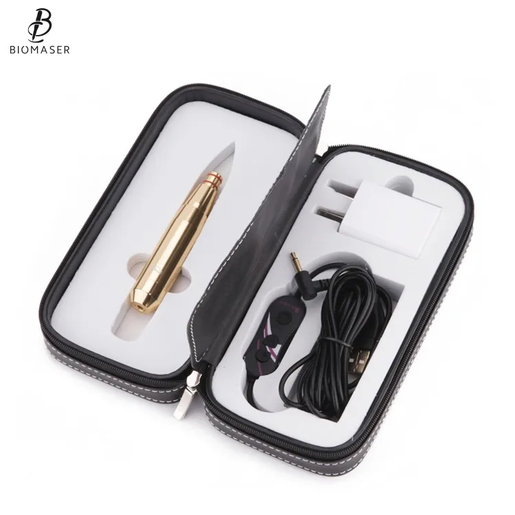 

Biomaser aluminum semi permanent makeup tattoo machine rotary tattoo gun with speed controller