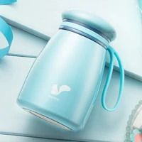 

New Design Pretty Cute Water Proof Double Wall Stainless Steel vacuum flask Water Bottle for kids