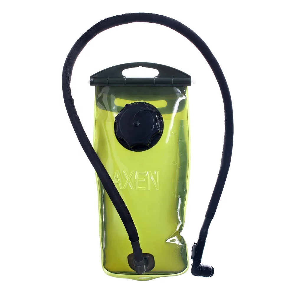 

2L hydration bladder dropship, water reservoir for hiking day backpack bag, Green