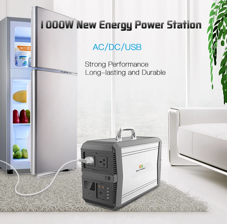 High Capacity 273000mah Portable Powerbank 230v 220v Output With 1000w